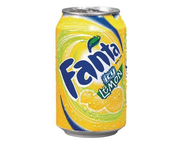 FANTA Frisdrank in blik Fanta Lemon (verpakking 24 stuks)