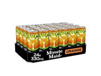 Frisdrank MinuteMaid orange bl0,33L/pk24
