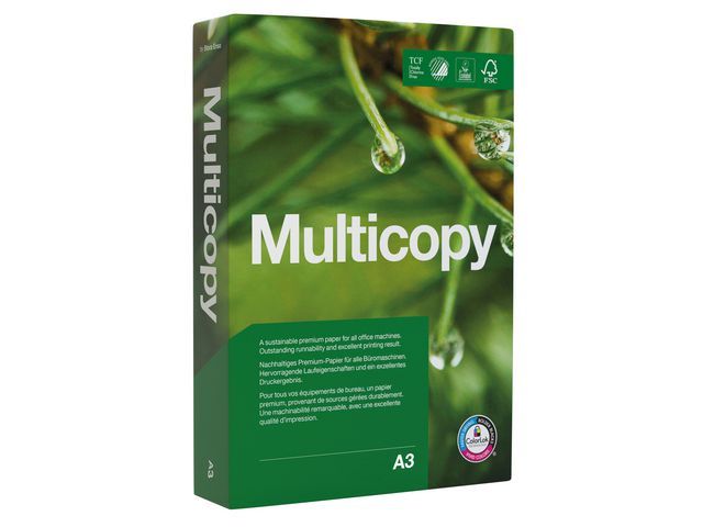 Multicopy Original papier A3, 80 g/mu00b2 (pak 500 vel)