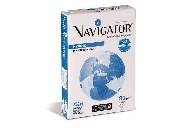 Navigator Hybrid papier A3, 80 g/mu00b2 (doos 5 x 500 vel)