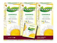 Pickwick Professional Camomile / Kamille, Theezakjes, Cafeïnevrij, 38 g (pak 75 stuks)