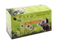 PURO Fairtrade Theezakjes, Organic Kamille (doos 6 x 25 stuks)