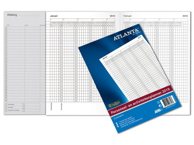 ATLANTA Personeel- en activiteiten planner 2013 NL