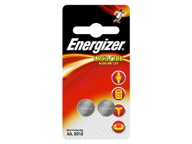 Batterij Energizer knoop LR43 /186 bs2