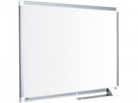Whiteboard emaille 120x90 rand aluminium