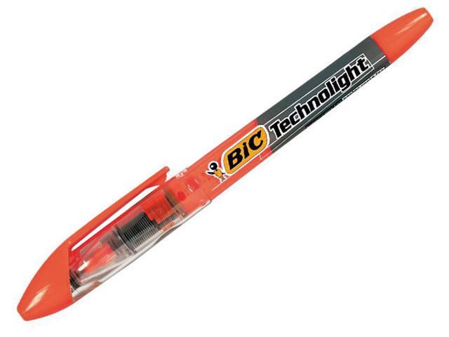 BiC Tekstmarker Technolight 1,5 - 3,5 mm, oranje (doos 12 stuks)