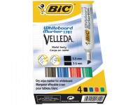 Whiteboardmarker BIC Velleda1781 ass/et4