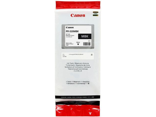 Inkjet Canon PFI-320 MBK 300ml mat zwart