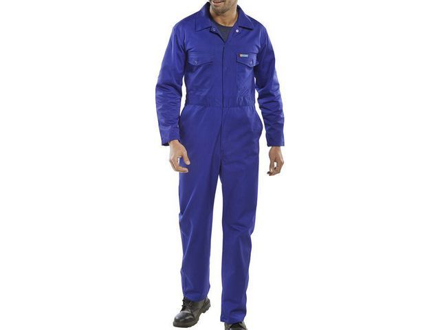 Overall Click royal blauw 34