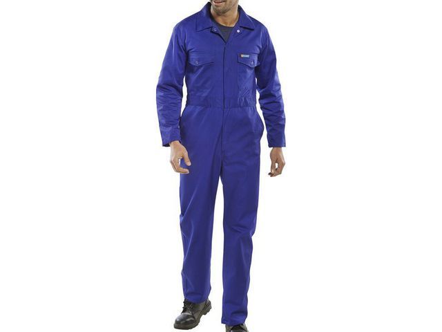 Overall Click royal blauw 54