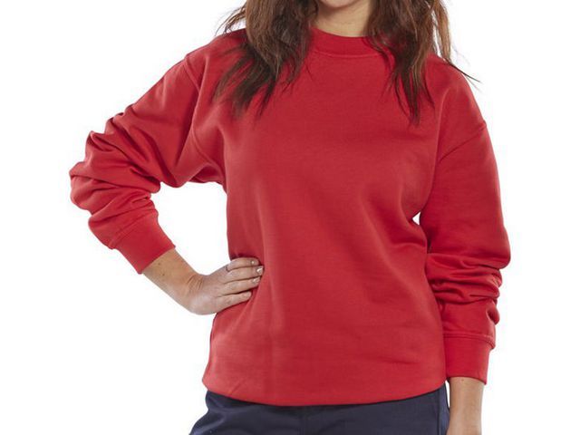 Sweatshirt rood L