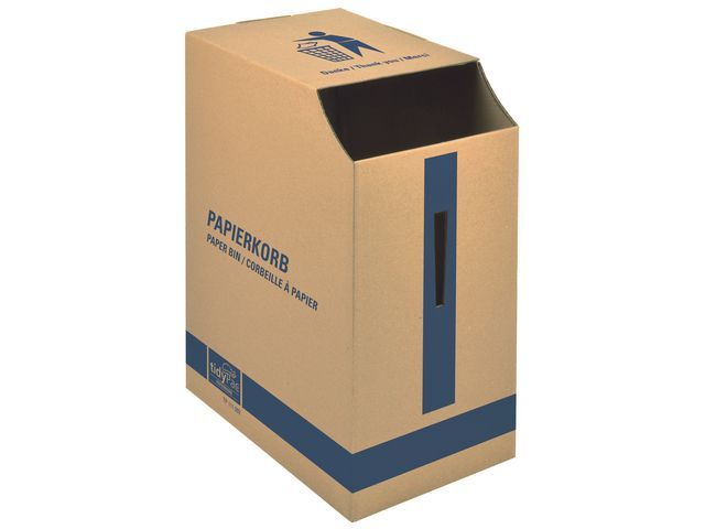 ColomPac papiermand van karton, bruin, 35L (pak 5 stuks)