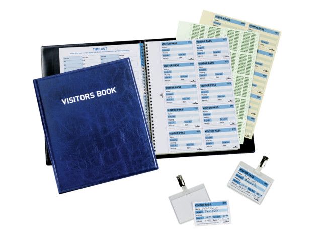 Visitorbook Durable 100 engelstalig