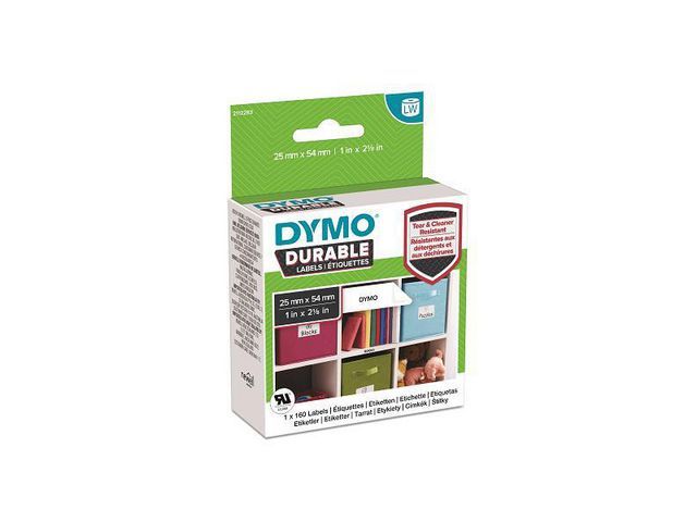Label Dymo Durable 25x54mm 1x160