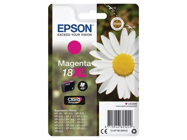 Inkjet Epson 18XL magenta
