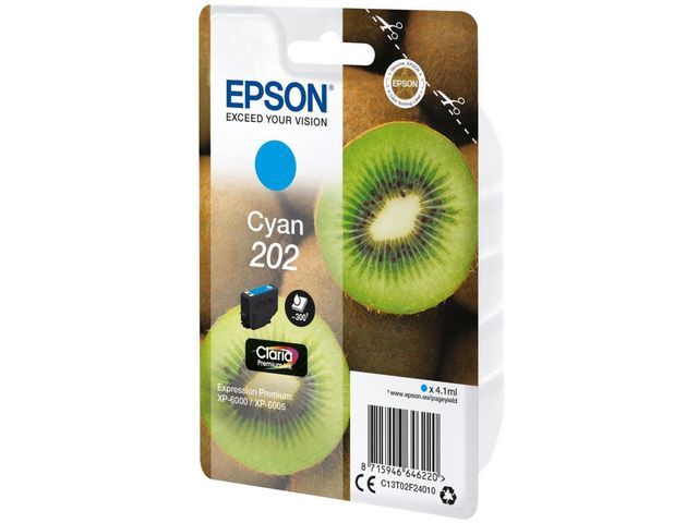 Inkjet Epson T02F24010 cyaan(202)
