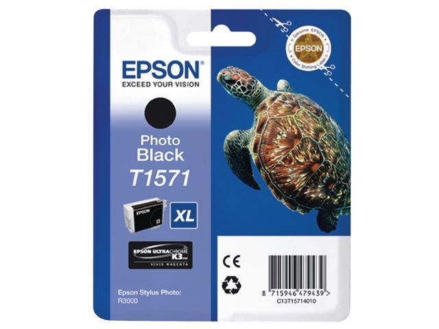 Inkjet Epson T1571 photo zwart