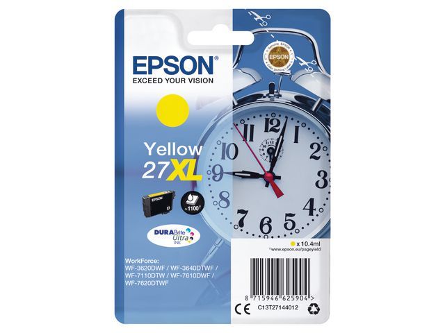 Inkjet Epson T27144012 Geel(27XL)