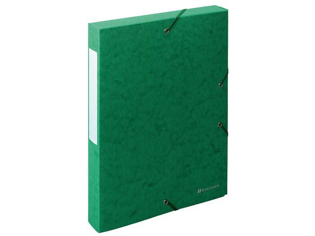 Exacompta Documentenbox Nature Future Rug: 40 mm, A4, 600 g/mu00b2, groen (pak 10 stuks)