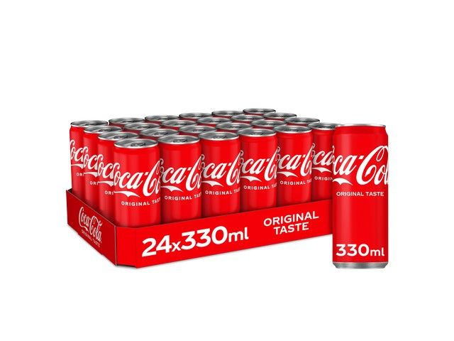 Frisdrank Coca-Cola reg 0,33l stg bl/24