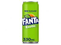 Frisdrank Fanta exot.zero 0,33l stg b/24