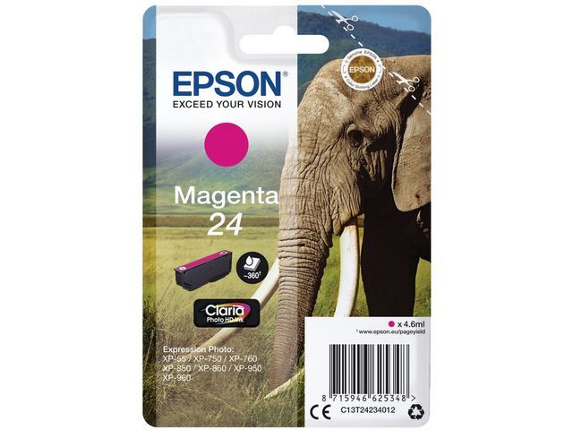 Inkjet Epson 24XL HC magenta