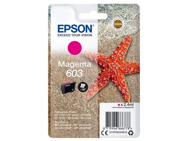 Inkjet Epson 603 magenta
