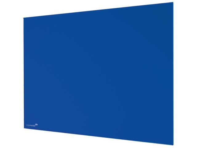 Glasbord Legamaster 90x120cm blauw