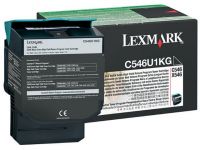 Toner Lexmark C546U1KG zwart