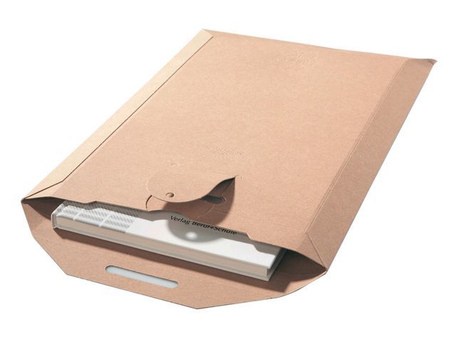 Pressel Kartonnen envelop met steeksluiting, 370x285mm (pak 50 stuks)