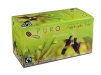 PURO Fairtrade Theezakjes, Rooibos (doos 6 x 25 stuks)