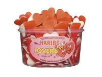 Snoep Haribo liefdesharten lovers/pk 150