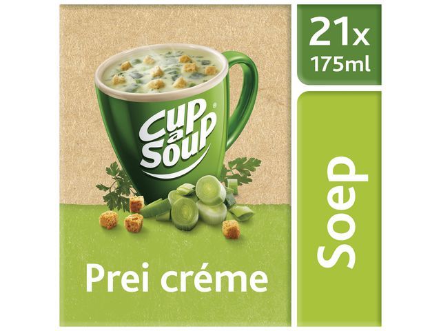 Soep Cup-a-soup Unox preicreme/ds 21