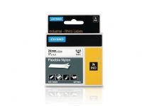 Tape Dymo Rhino 24mm zwart/wit/ds5