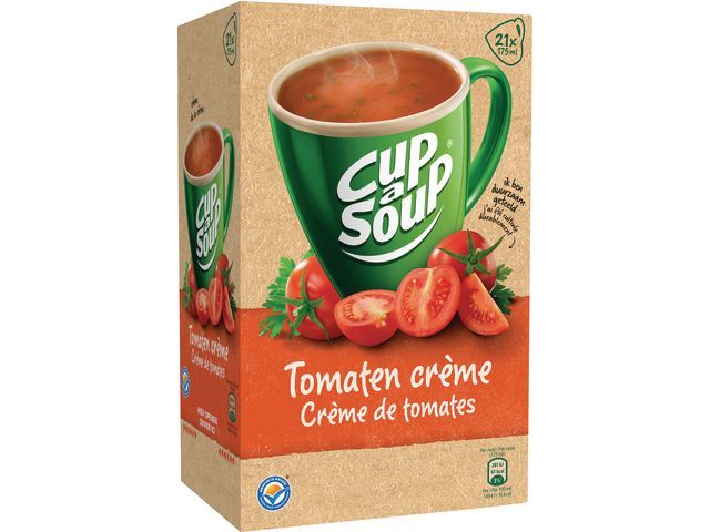 Unox Cup a Soup 175 ml Tomaten cremesoep (doos 21 stuks)
